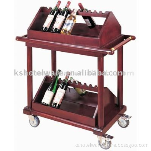 2 LAYER WINE CART